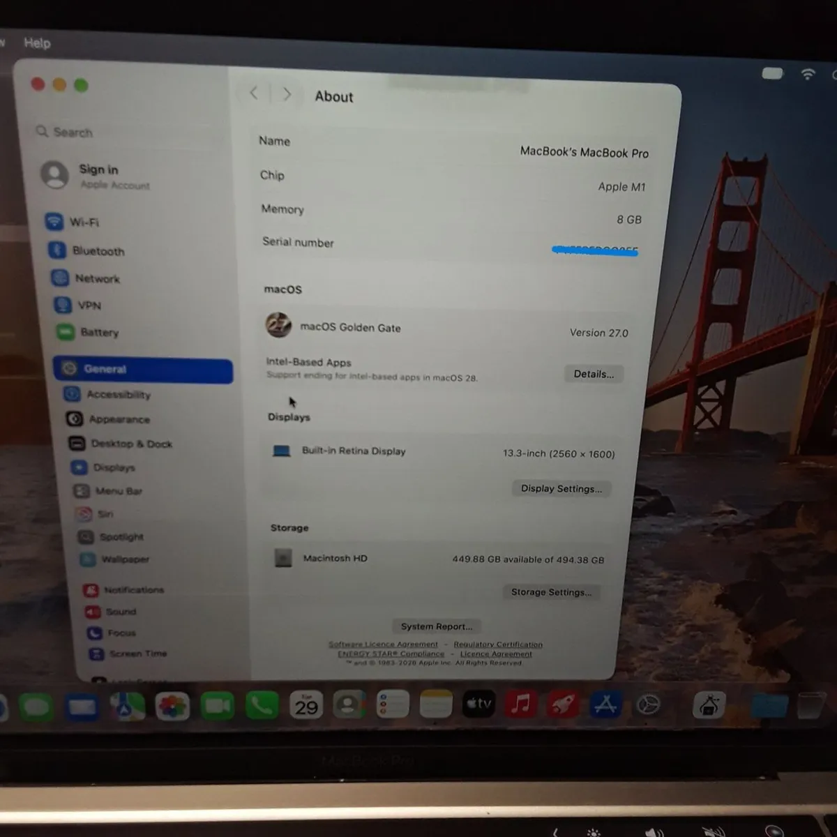 Apple MacBook Pro 13-inch M1 (2020) | 8GB RAM - Image 3