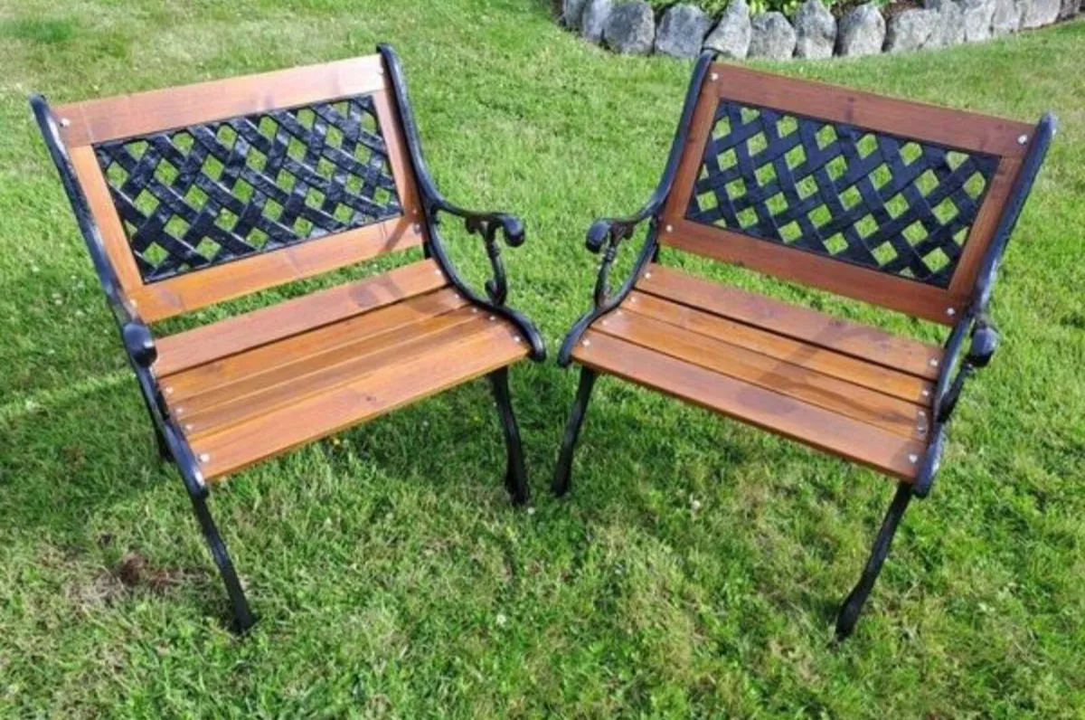 Cast iron Garden chairs