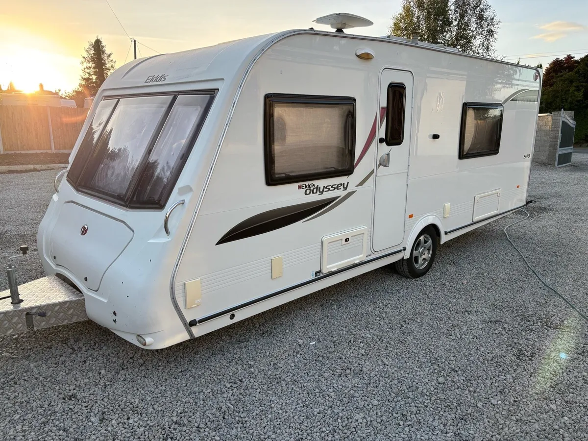 Elddis Odyssey fixed bed 2012 model - Image 1