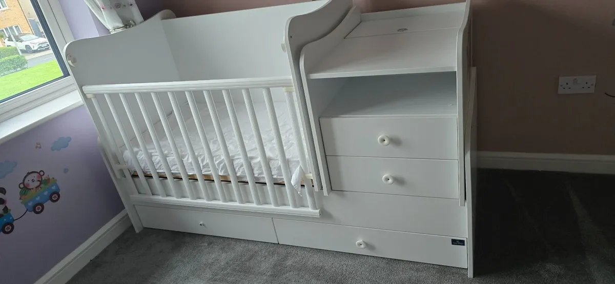 Lorelli baby and toddler cot bed Maxi Plus - Image 1