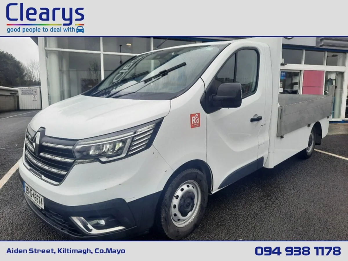 Renault Trafic RED FED 150 3T DROPSIDE - Image 1