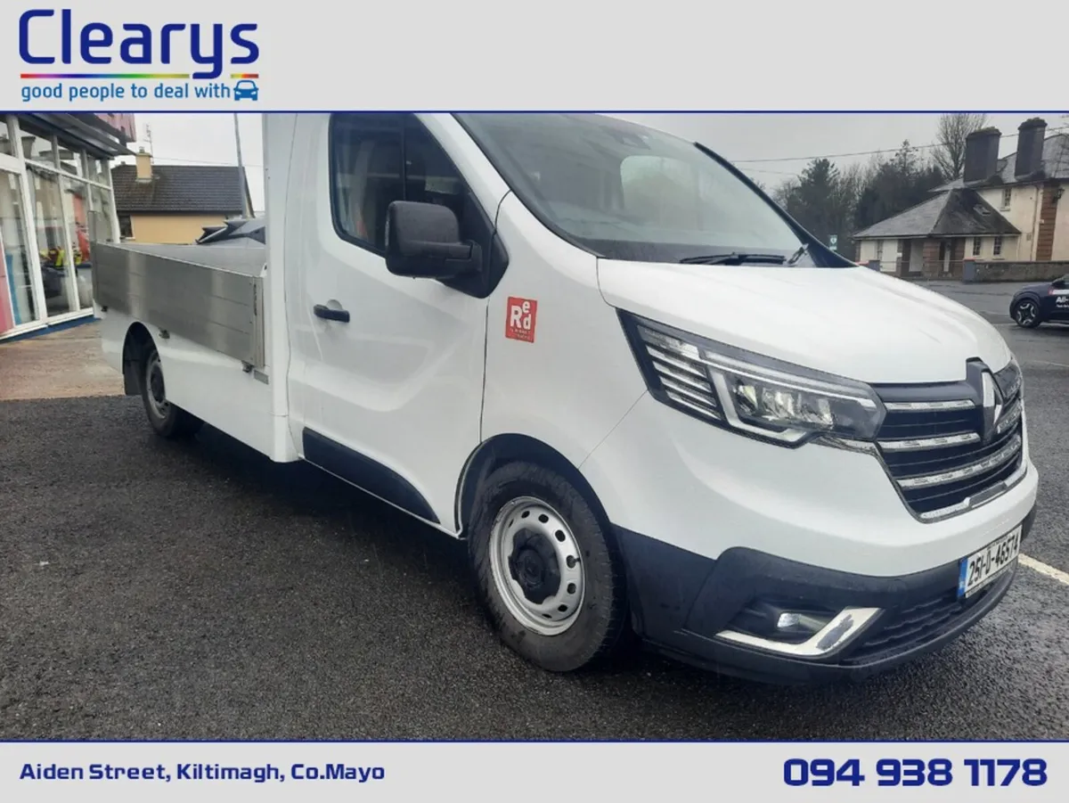 Renault Trafic RED FED 150 3T DROPSIDE - Image 3
