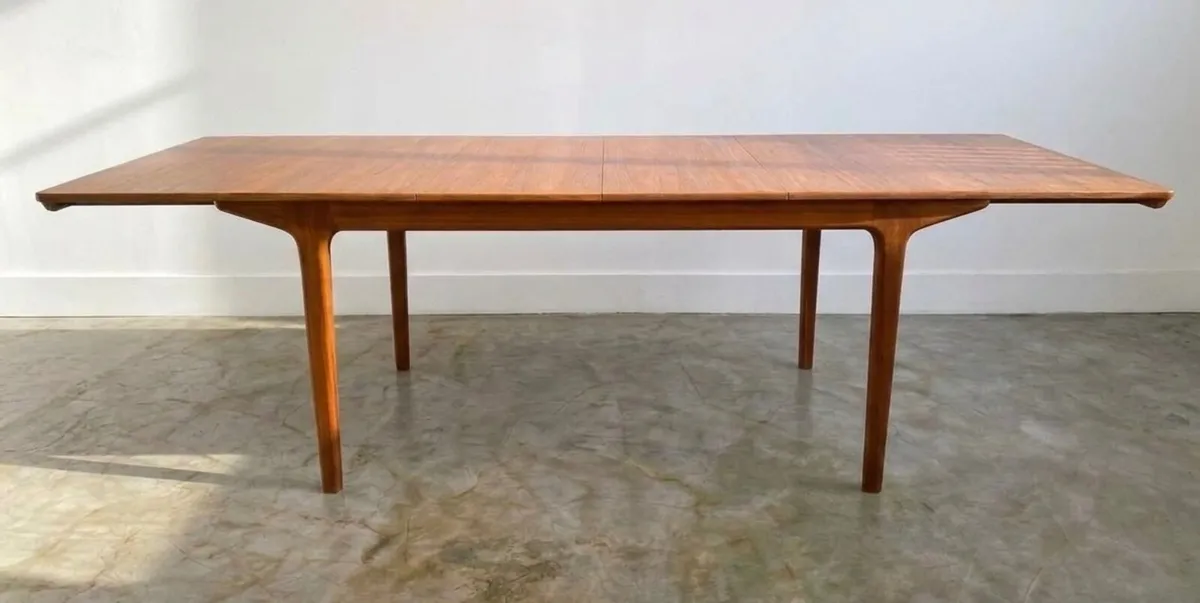 Teak McIntosh Extending Table + 6 G Plan Chairs - Image 4