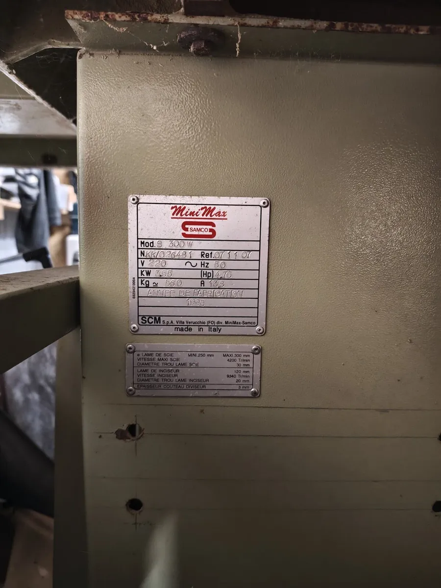 Sliding table saw panel saw - Image 3