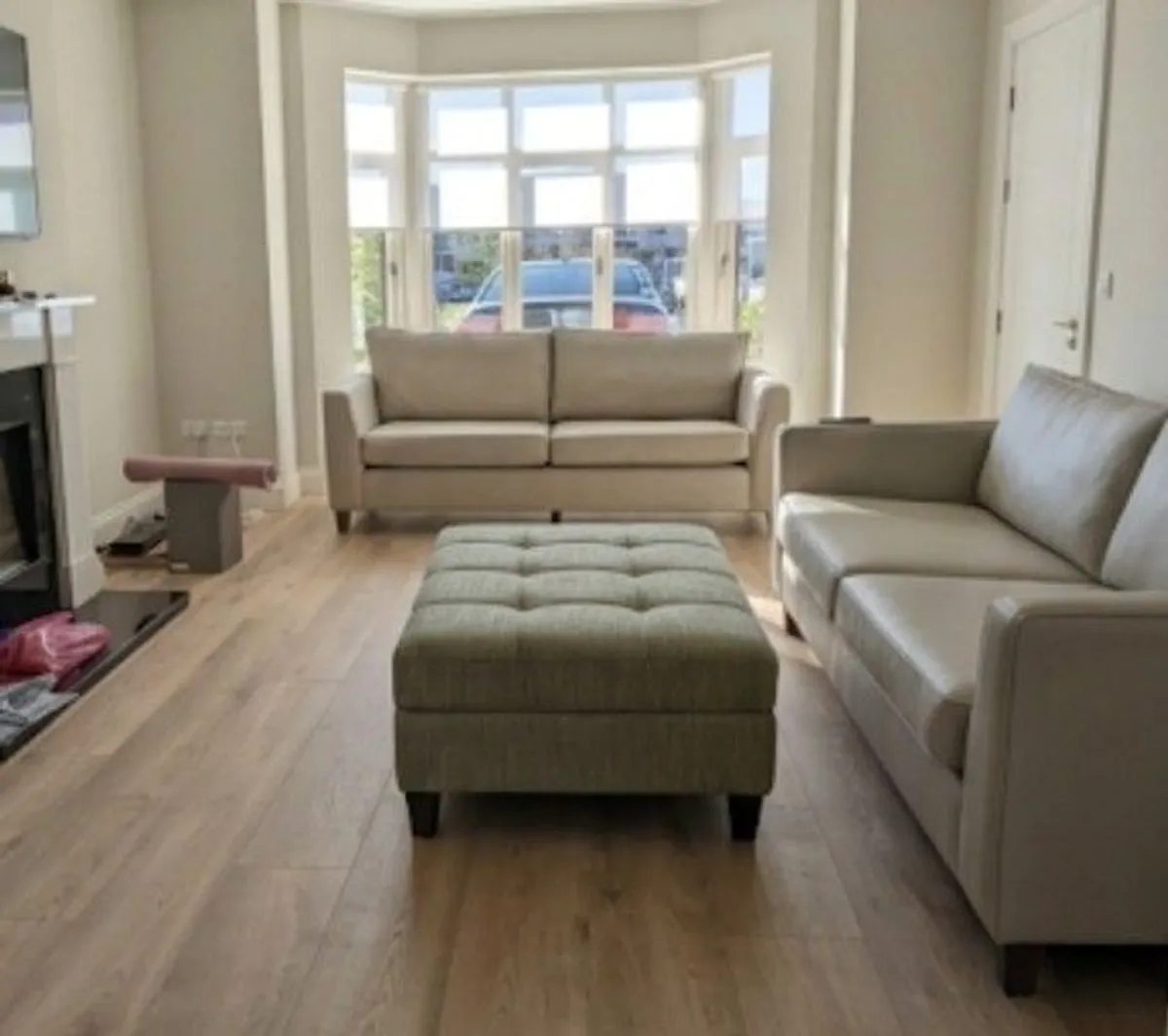 3 - Seater, 2- Seater Couches and Ottoman - Image 1
