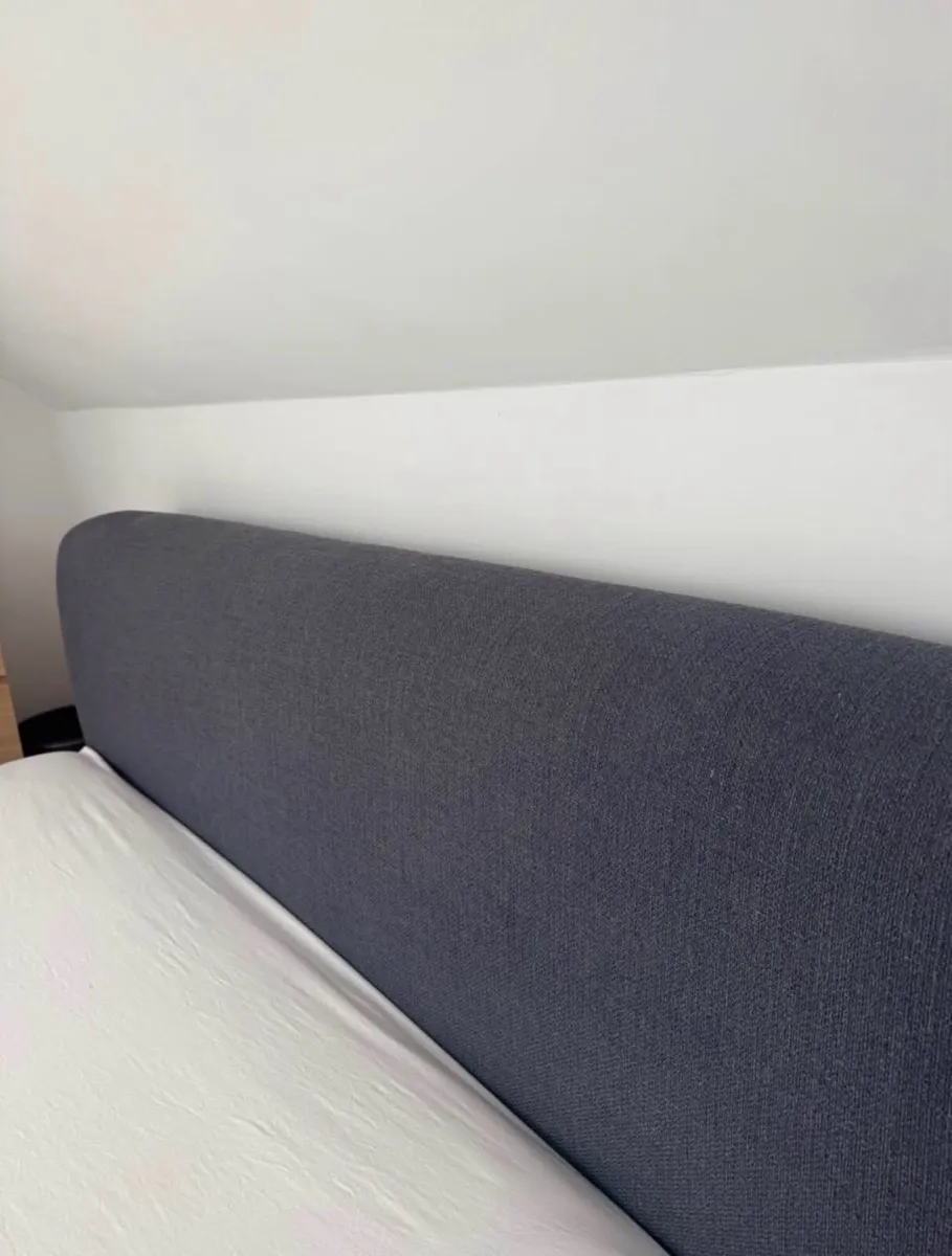 John Lewis-Super king upholstered bed frame - Image 2