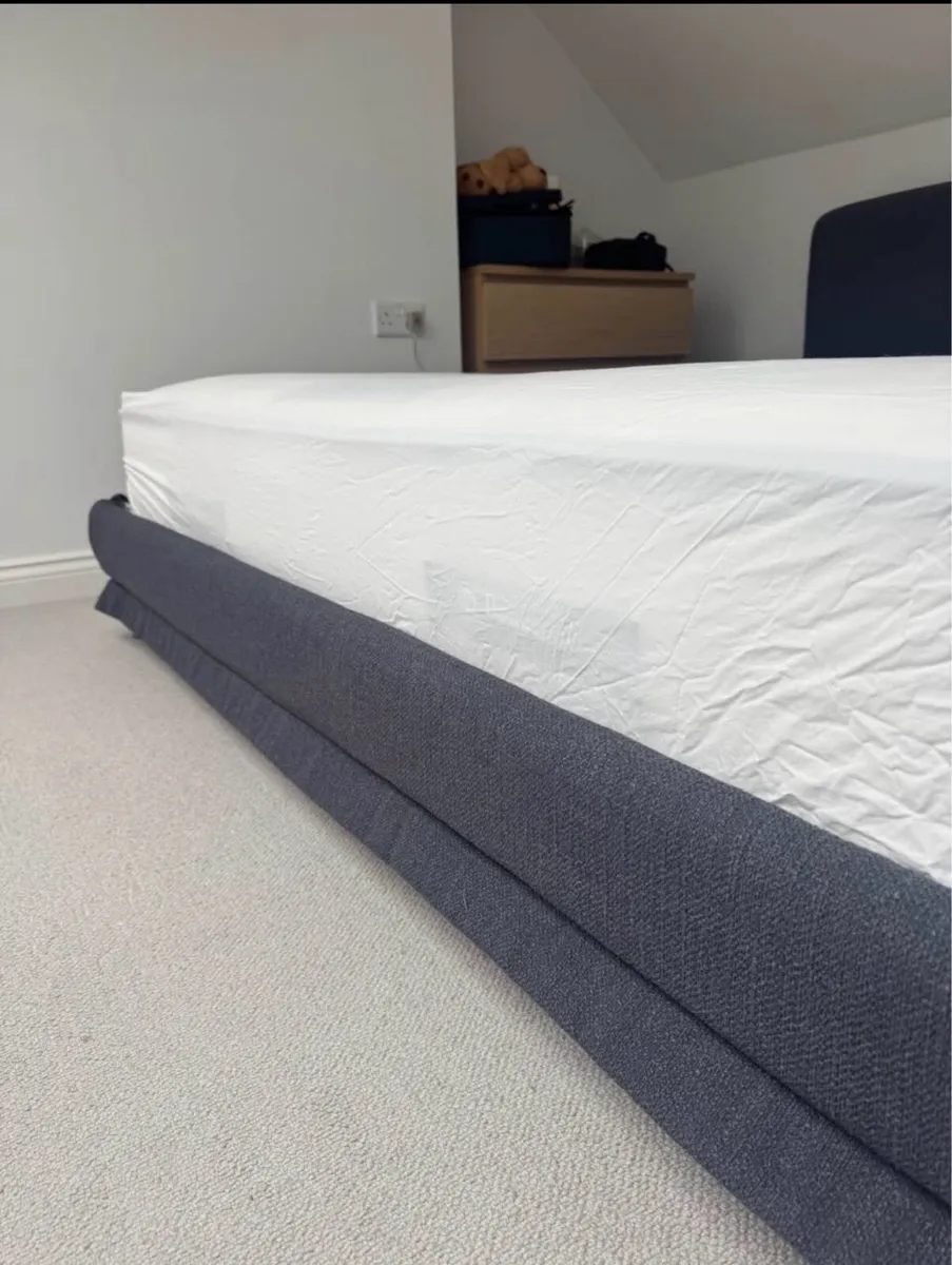 John Lewis-Super king upholstered bed frame - Image 3