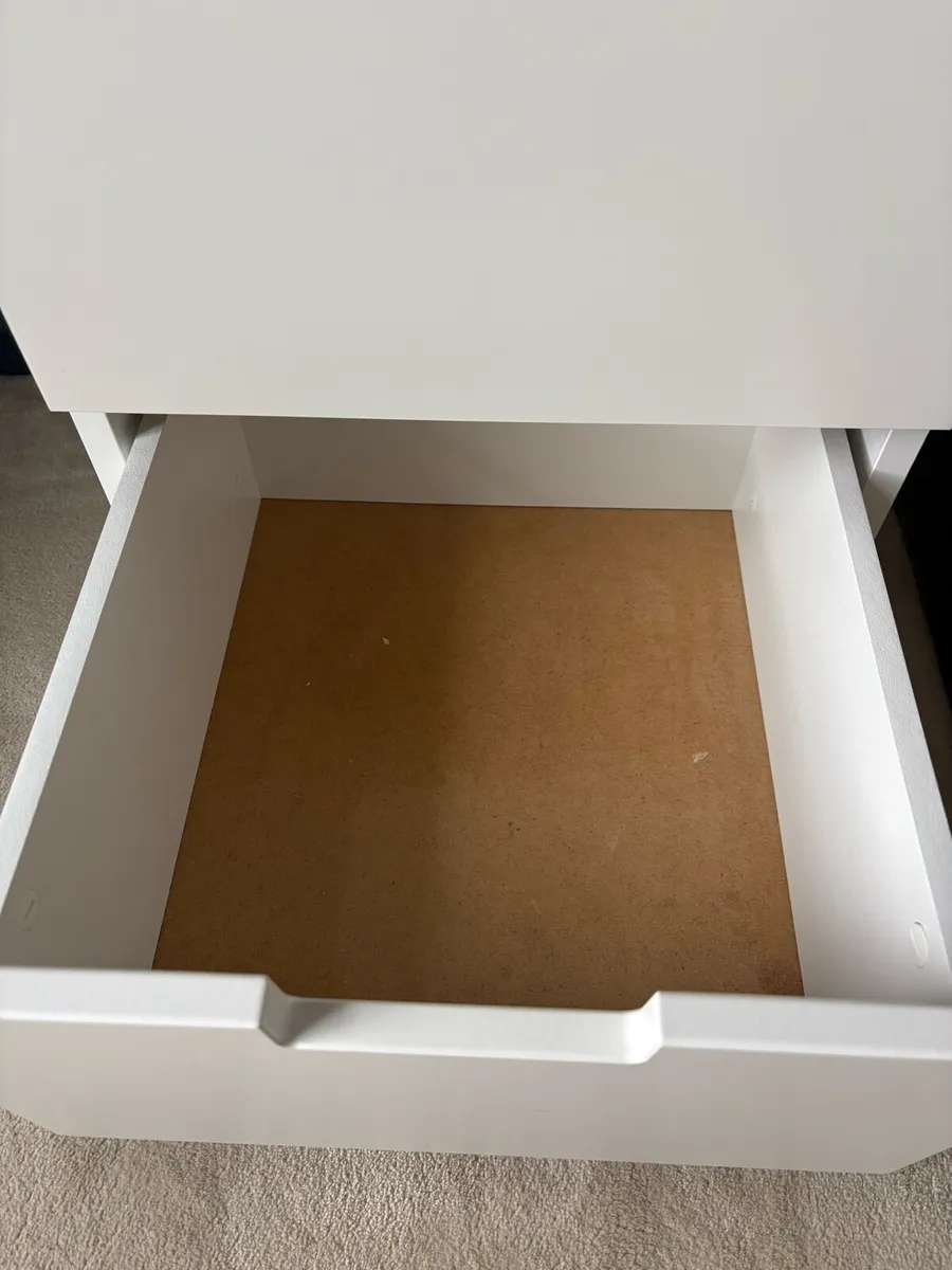 IKEA Malm 2 drawer bedside drawers - Image 4