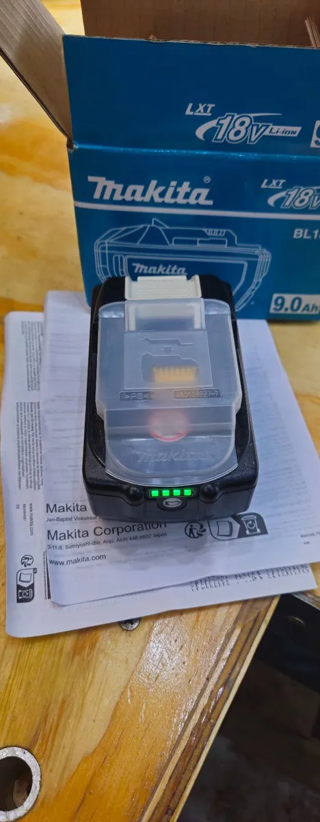 Genuine Makita 9ah battery - Image 3