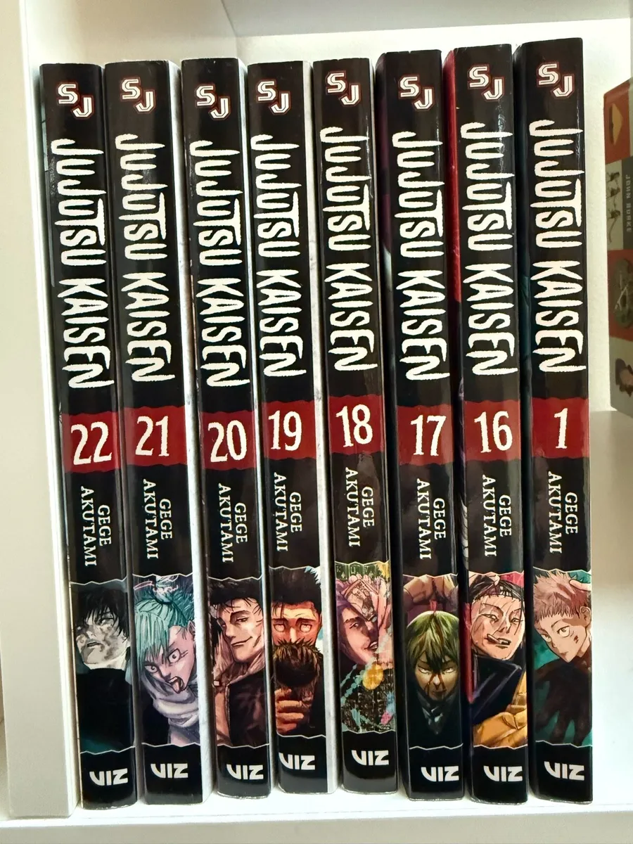 Jujutsu Kaisen Books