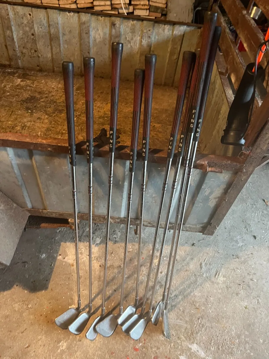 Ping Irons & Golf Bag - Image 4