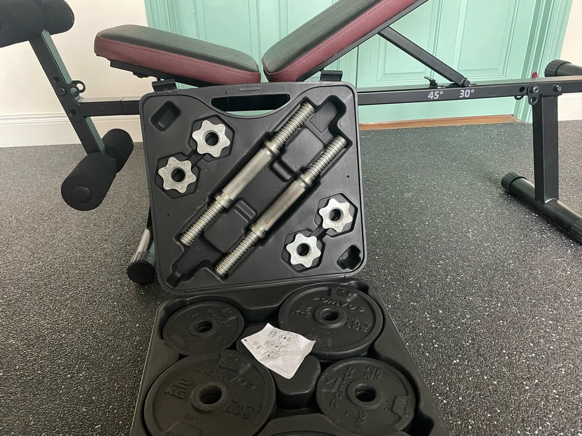 Weights and bench - Image 3