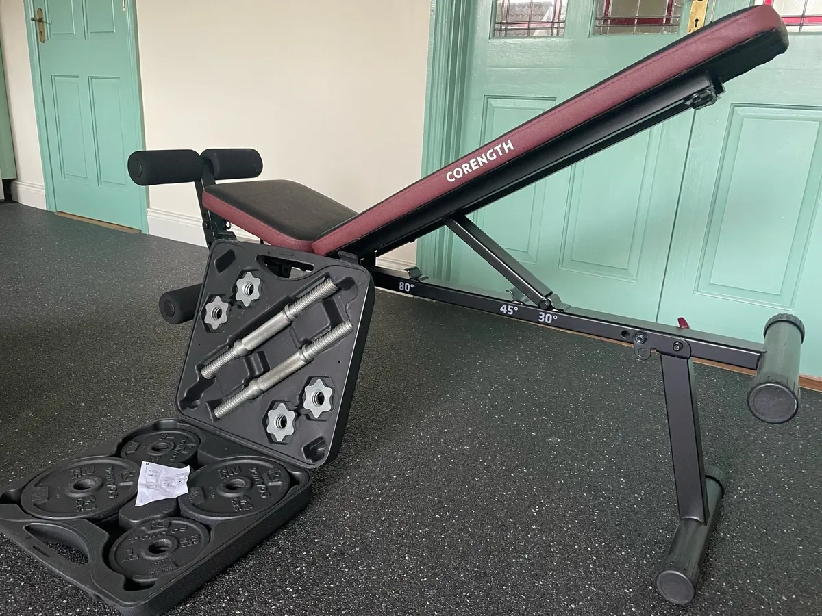 Weights and bench - Image 4