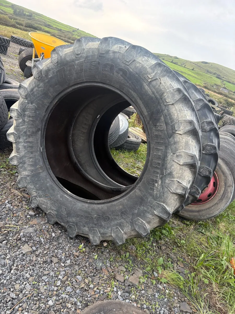 SELECTION OF SECOND HAND TYRES - Image 1