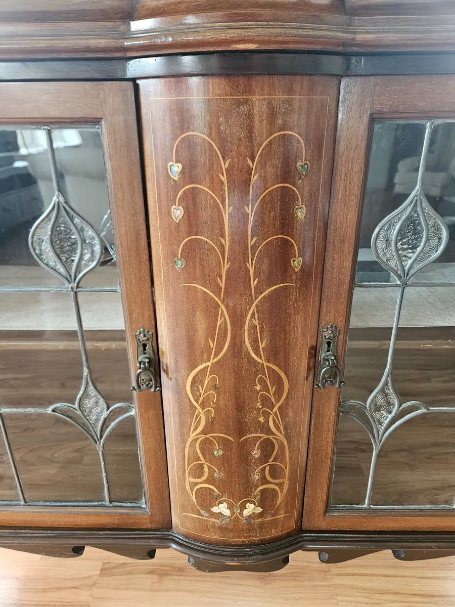 Antique Display cabinet - Image 4
