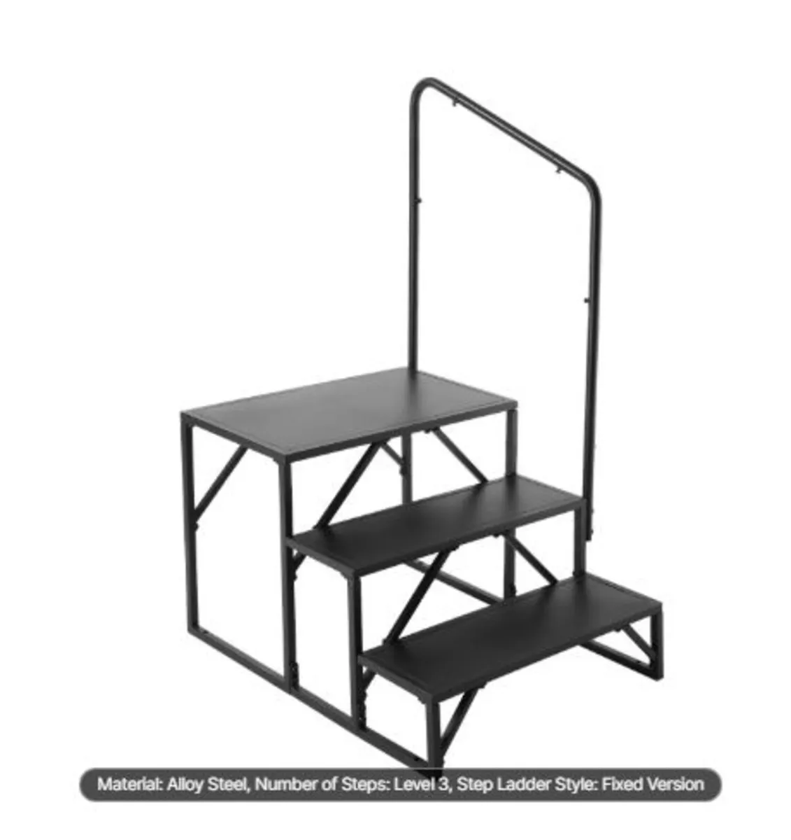 RV Steps, 3-Step RV Stairs, 440 LBS/199.6 kg Load - Image 1