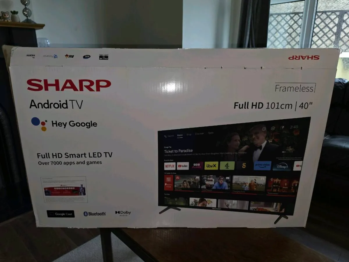 Sharp Smart 40" Tv - Image 1