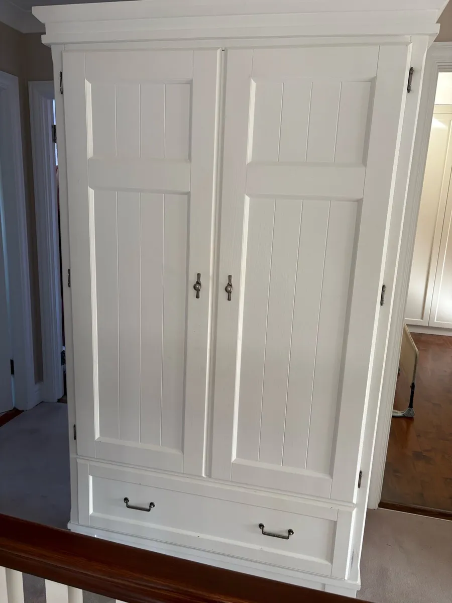 Laura Ashley White Wardrobe - Image 2