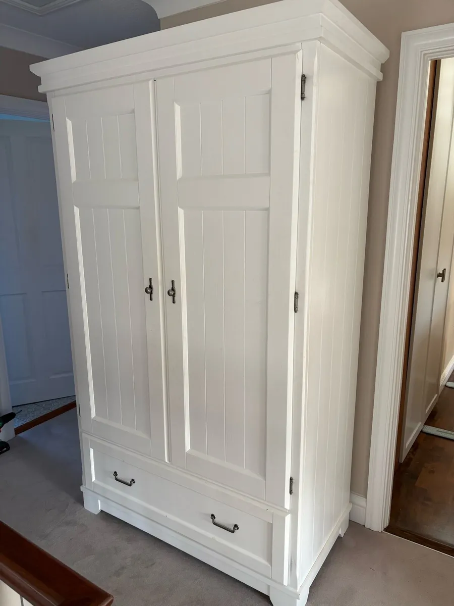 Laura Ashley White Wardrobe - Image 3