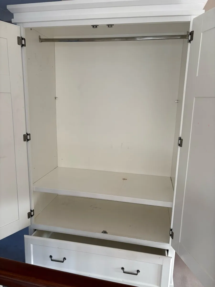 Laura Ashley White Wardrobe - Image 4