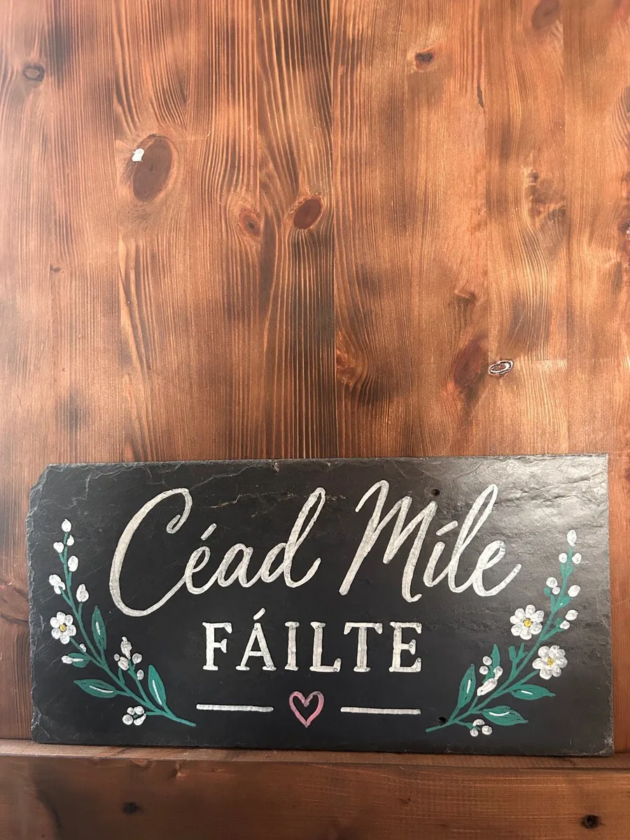 Handwritten decorative Slate
