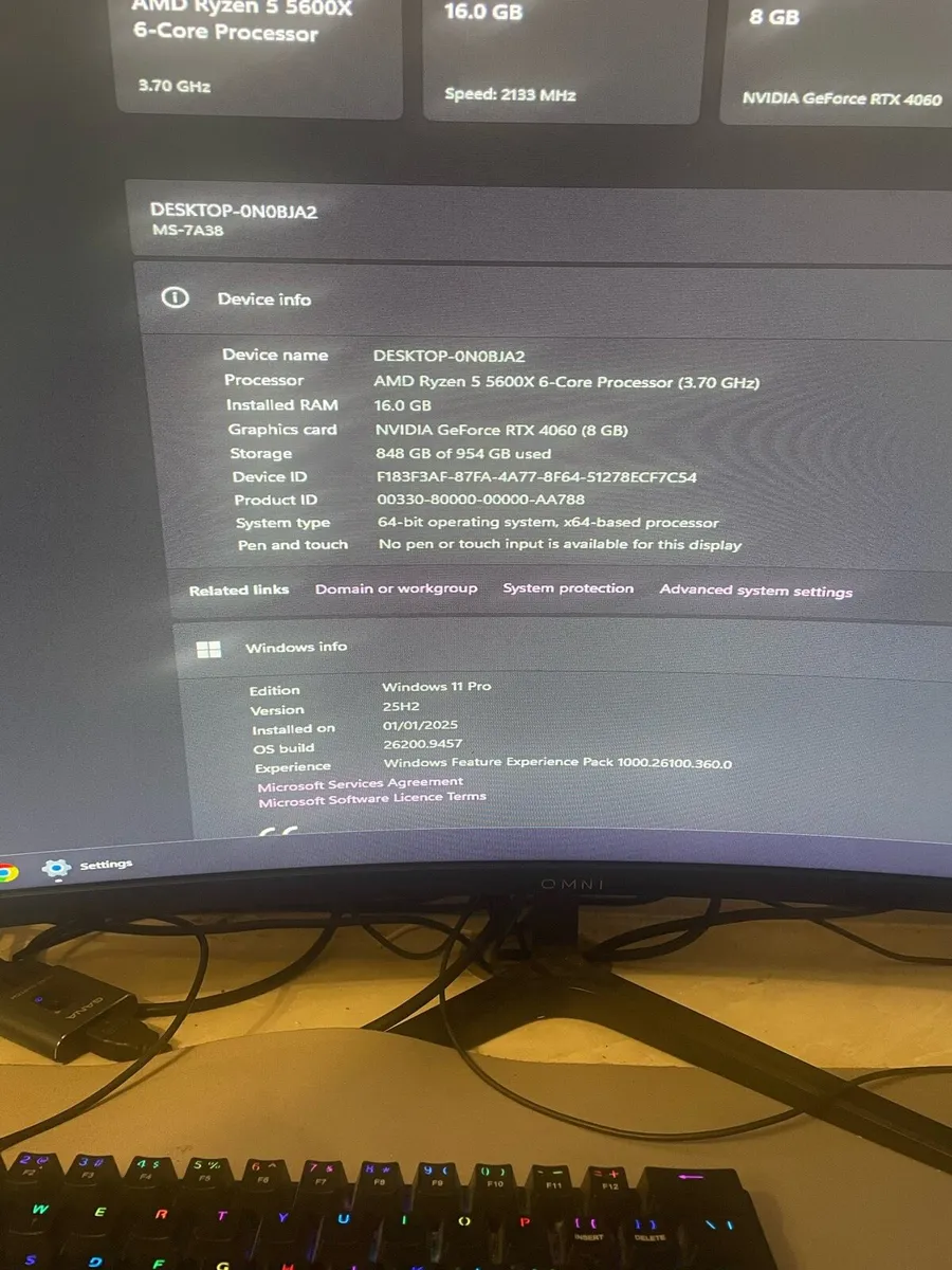 Gaming PC - RTX 4060 - Image 4