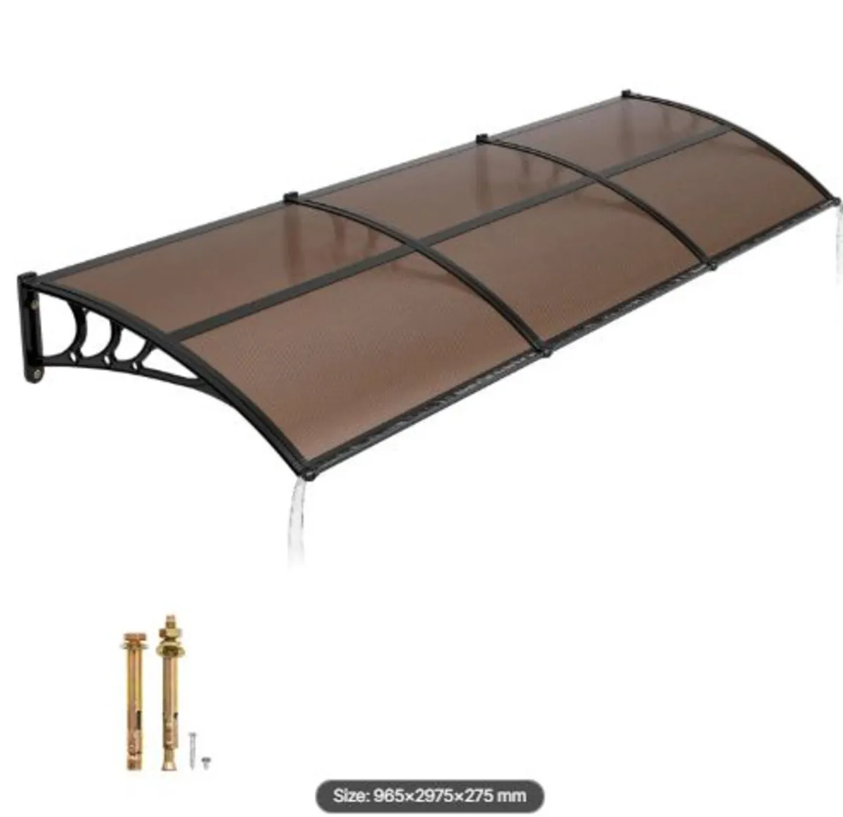 Awnings for Door Entrance, 38 x 117 in, Exterior - Image 1