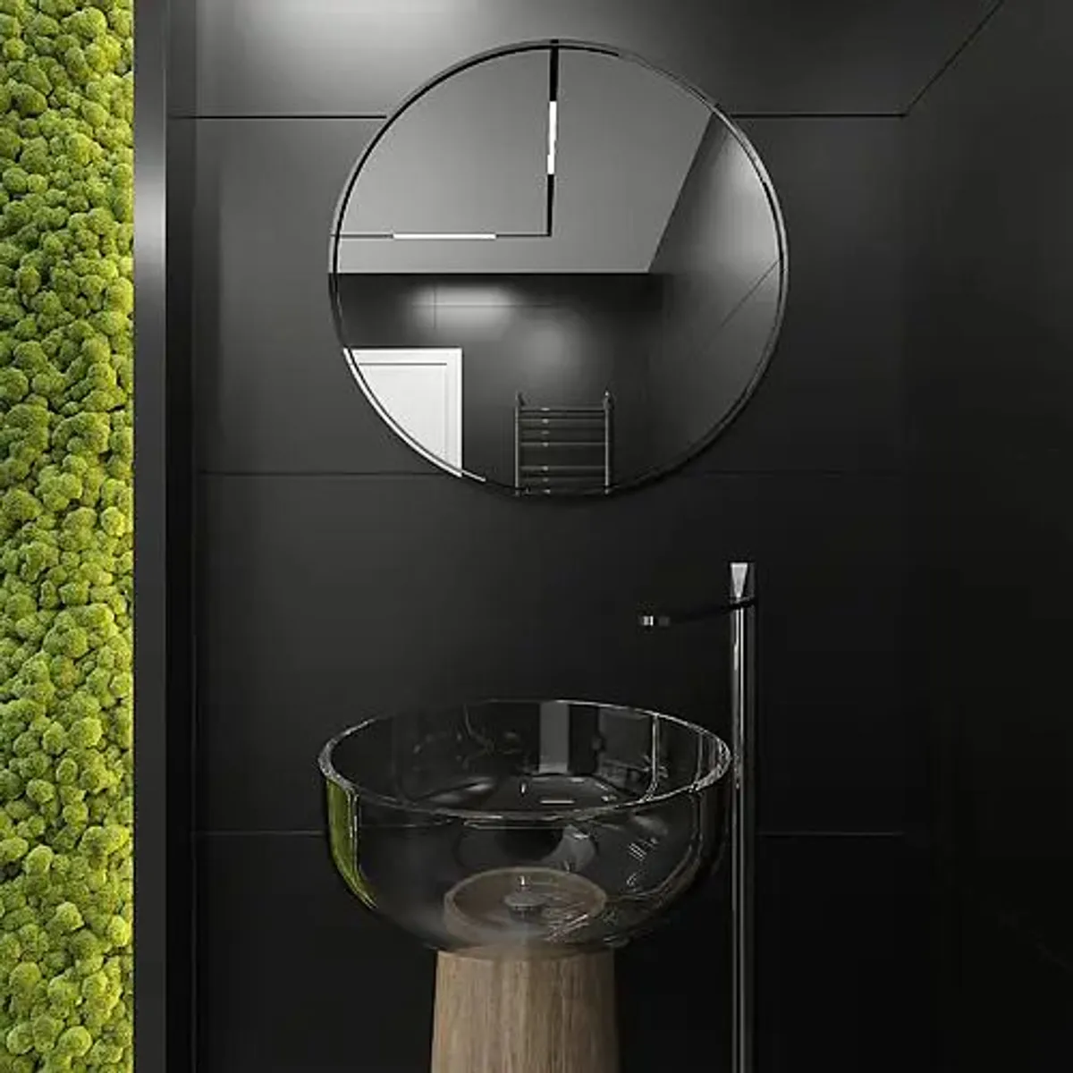 Black Matt 60x120cm Tiles by Baldocer - Image 2