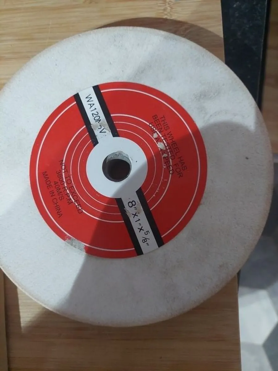 ston and aluminium oxide 8 inch wheels plus new wire wheek - Image 3