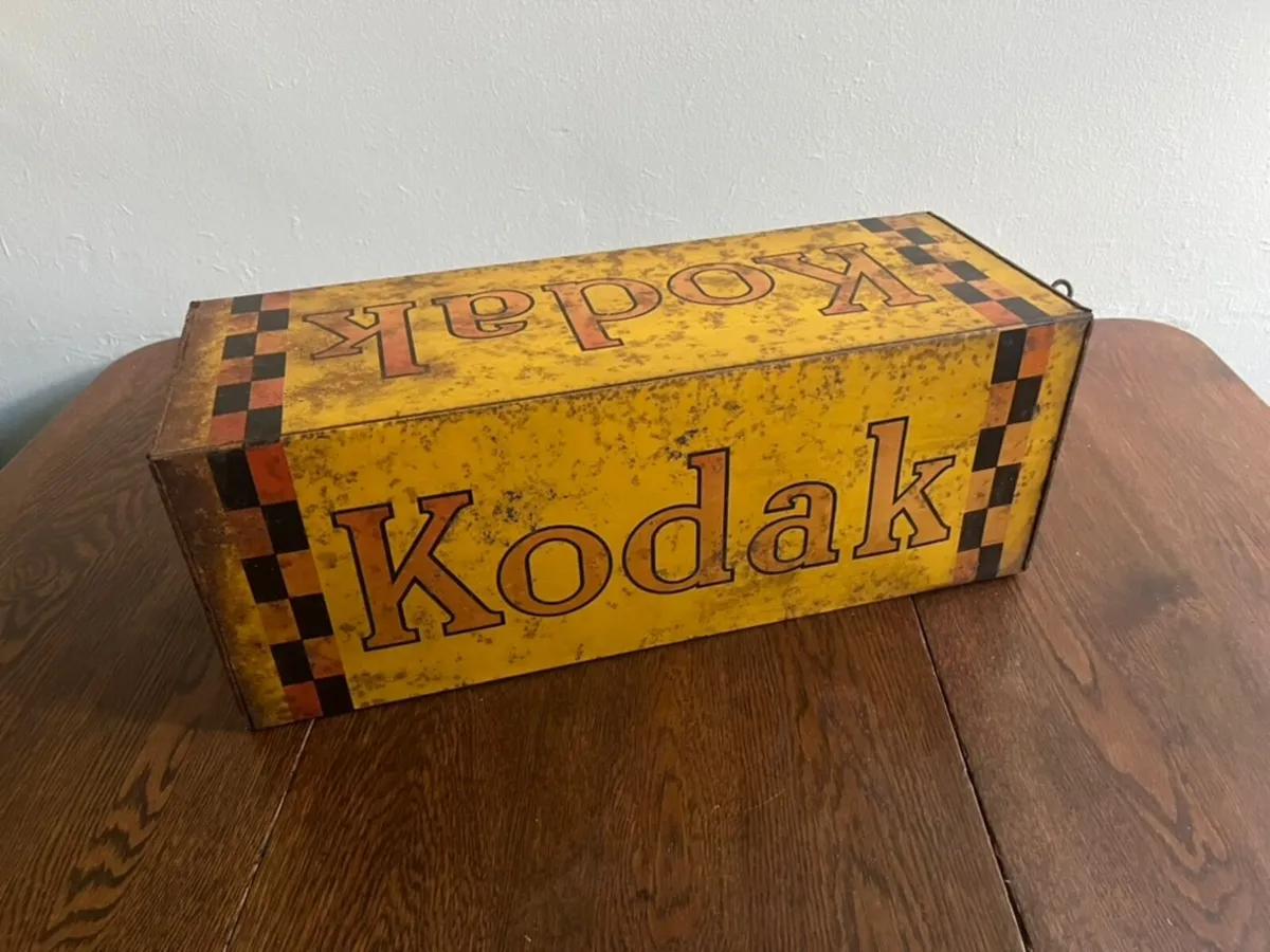 Original Kodak Advertising Shop Display Box - Image 3