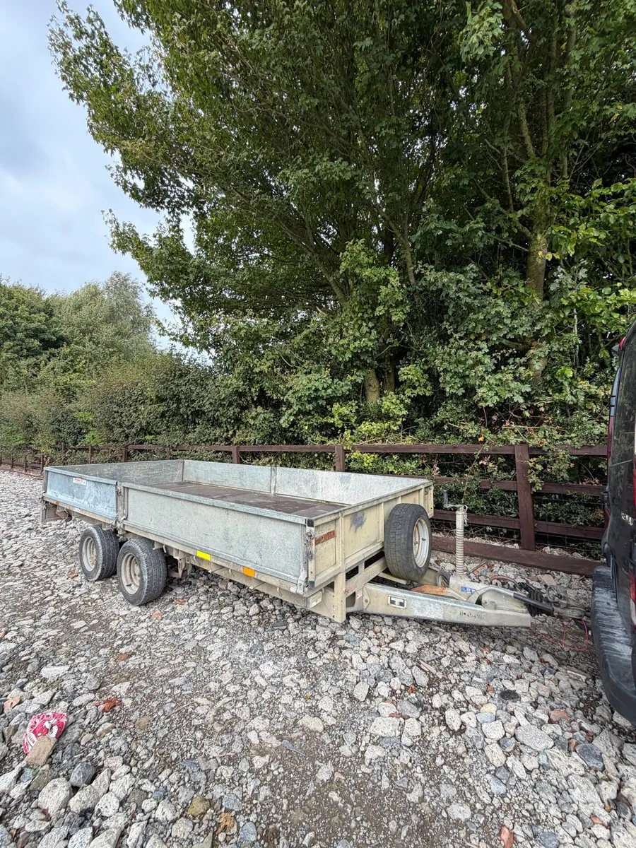14x6,6 Ifor Williams Dropside Trailer - Image 1