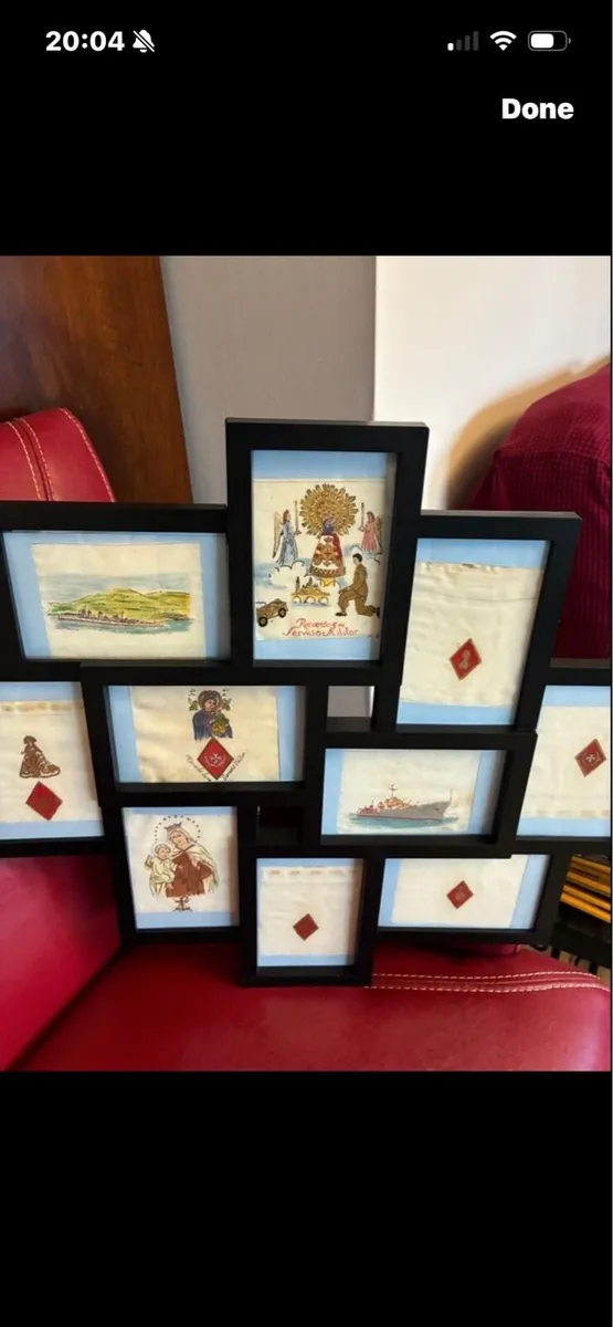 Original Spanish Military Art on Linen - Image 1