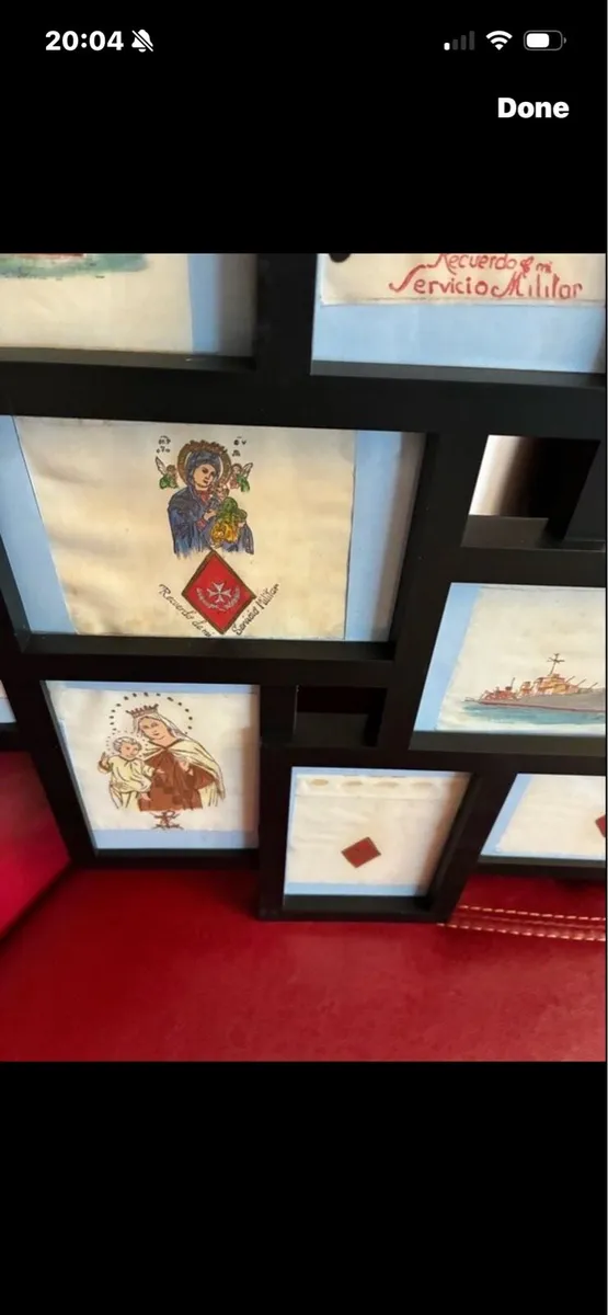 Original Spanish Military Art on Linen - Image 4