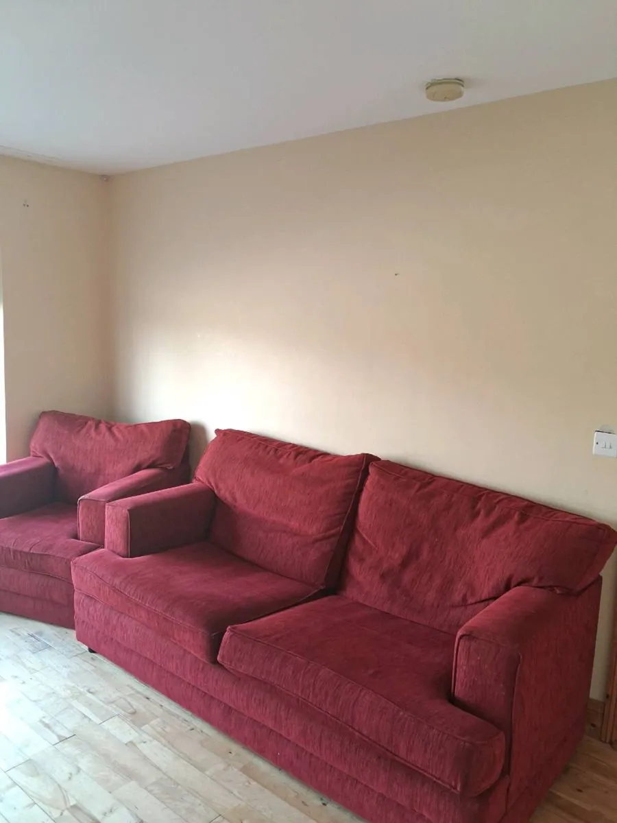 Couch and 2 armchairs - Image 2