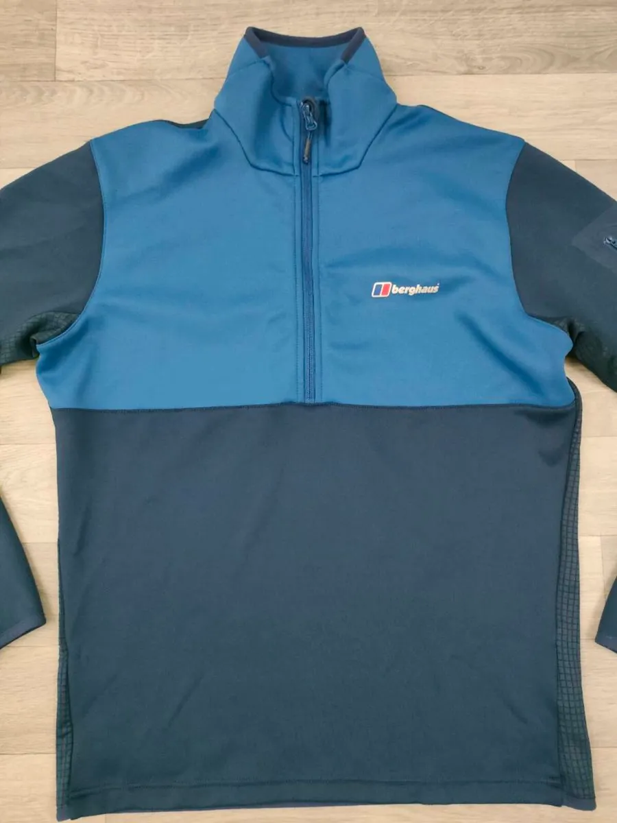 Berghaus Half Zip Fleece Jumper Mens Large - Image 2