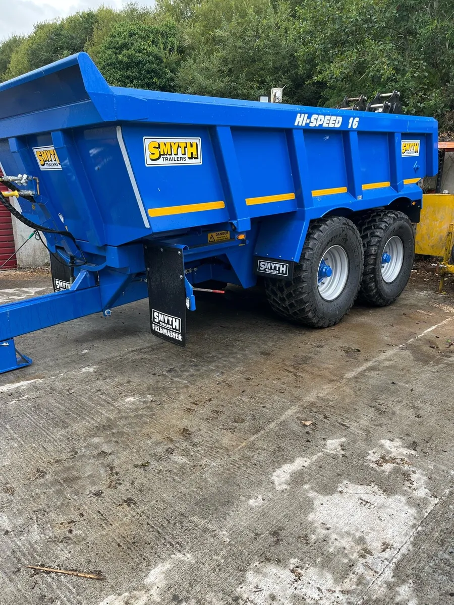 Smyth 16T Dump trailer