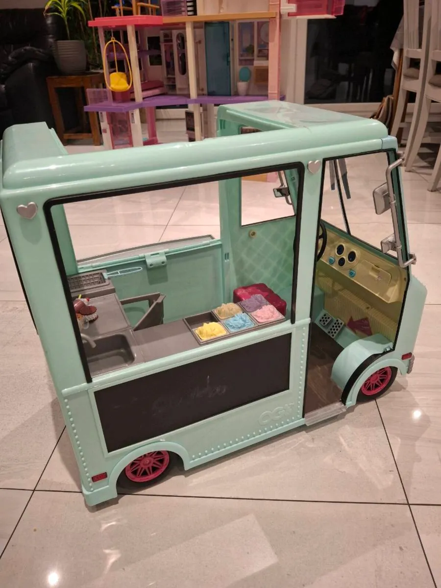 Our Generation Sweet Stop Ice Cream Truck / Van - Image 3