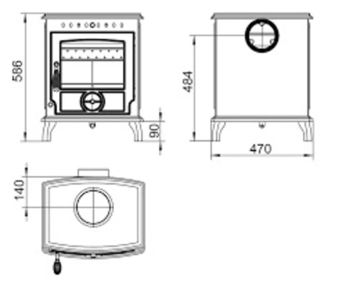 Henley Aran 5kw Multifuel - Image 2