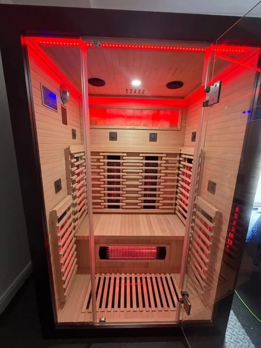 Free Shipping on Two Person Infrared Sauna - Image 1