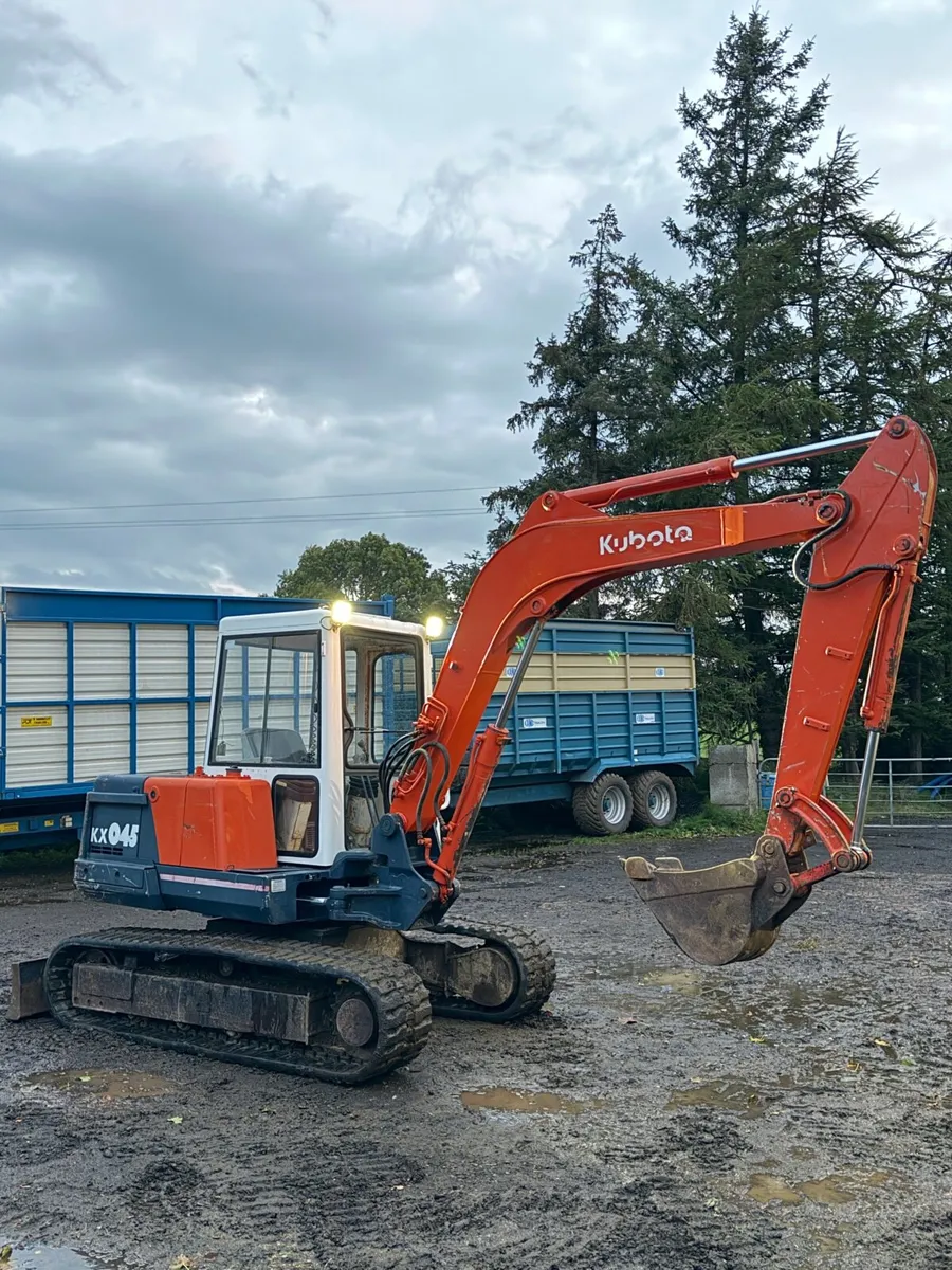 Kubota KX045 Digger - Image 1