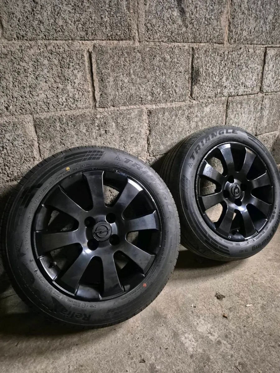 Opel rims 4 stud - Image 1