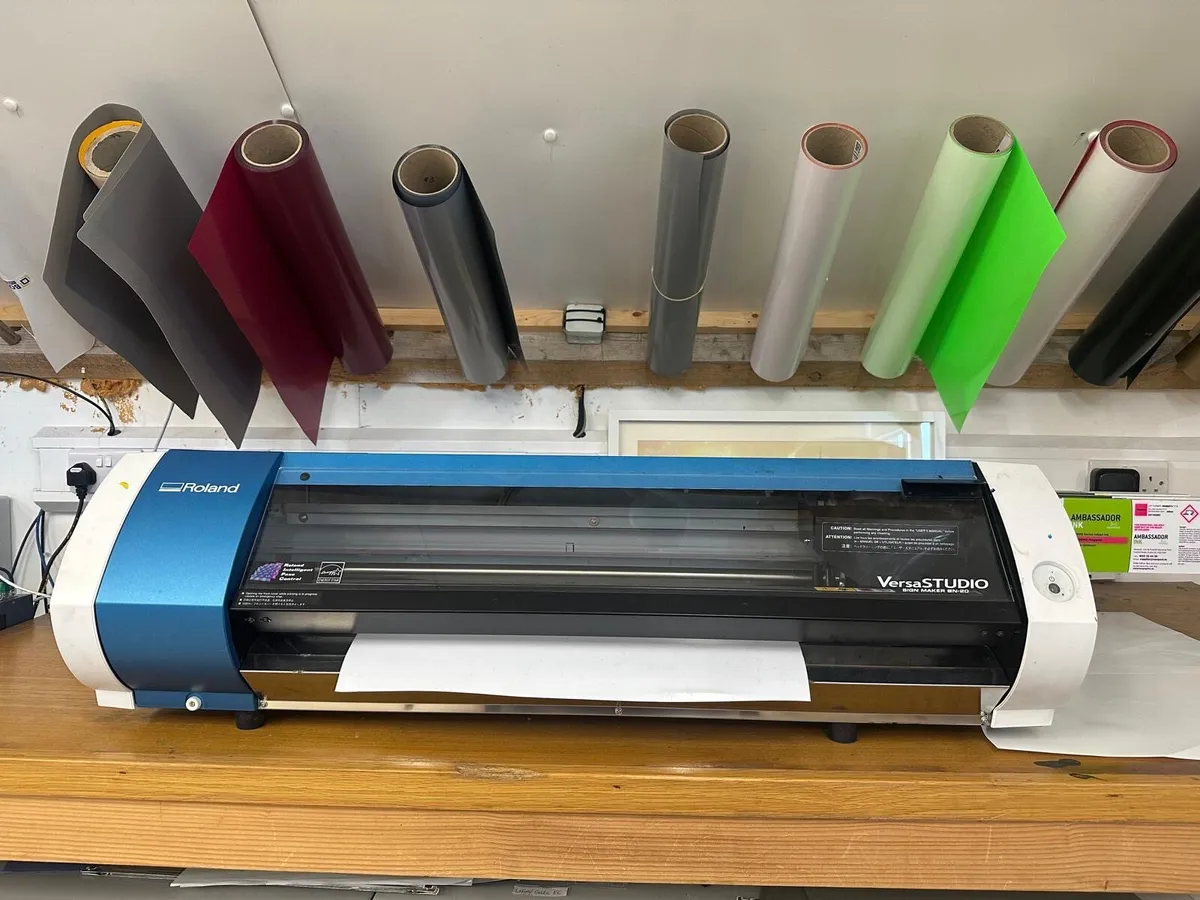 Roland BN-20 Printer\Cutter + Xpres Heat press - Image 3