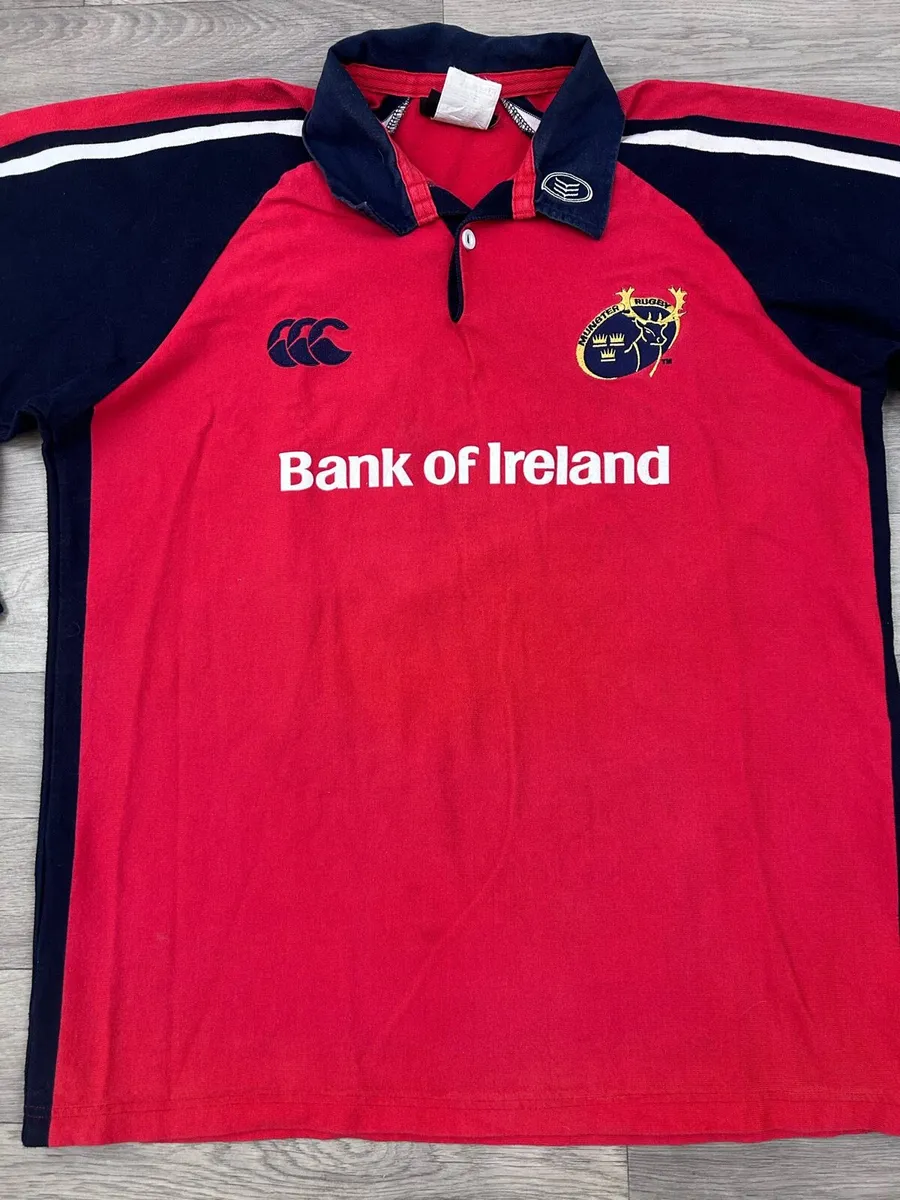 Vintage 2004 Canterbury Munster Rugby Jersey L - Image 2