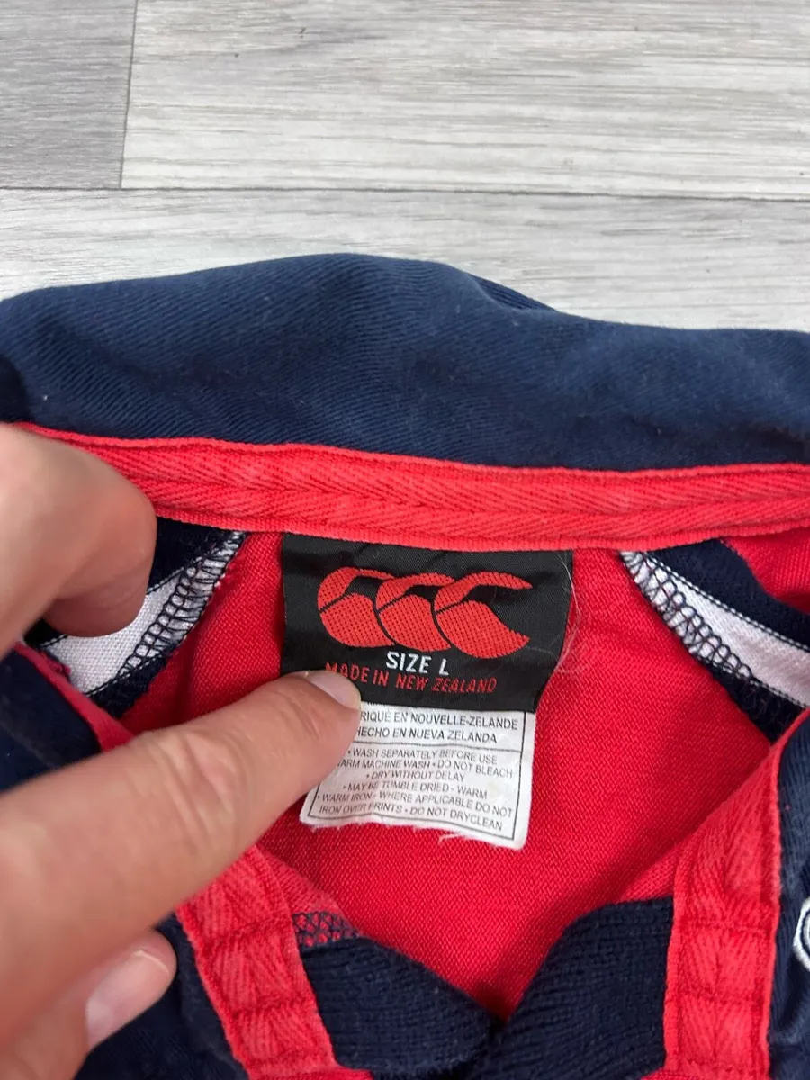 Vintage 2004 Canterbury Munster Rugby Jersey L - Image 4