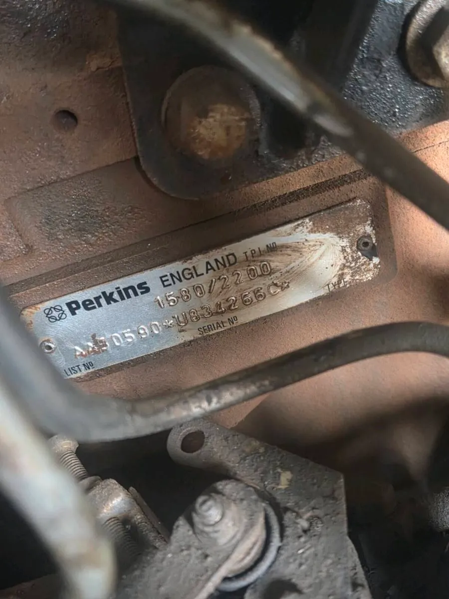 Flat top perkins  engine - Image 2