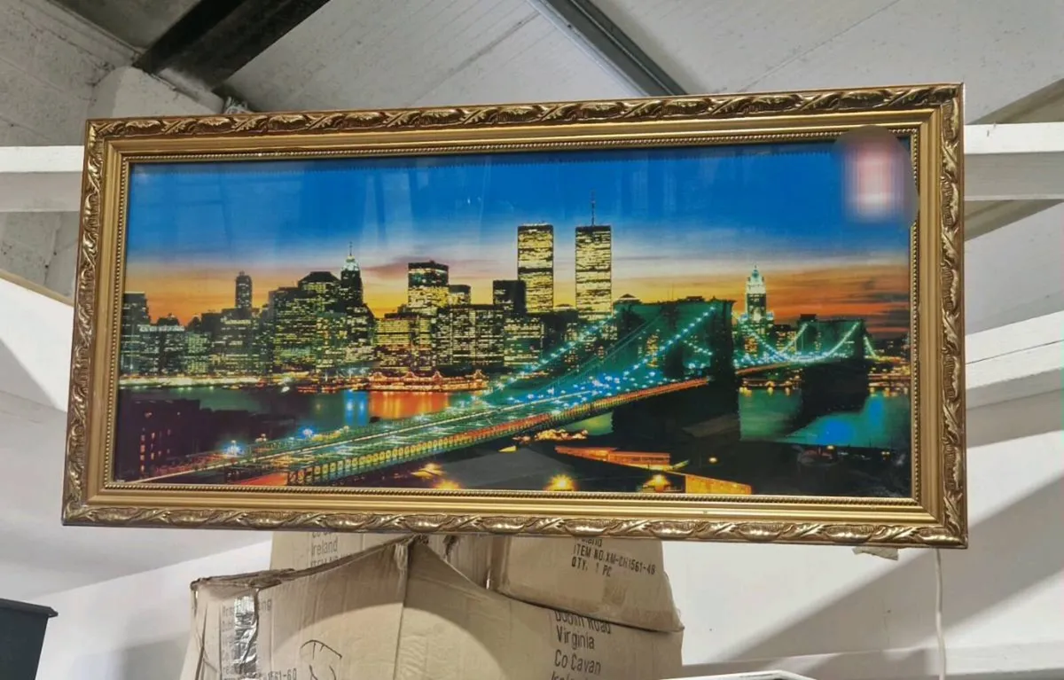 New York city light up picture