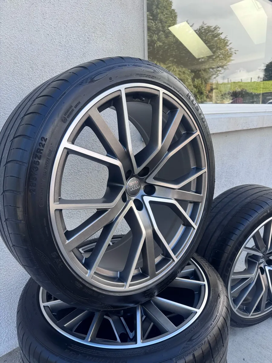 Genuine 22” Q7 Alloys - Image 4