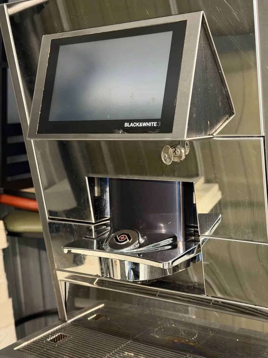 Thermoplan Black and White COFFE MACHINE - Image 2
