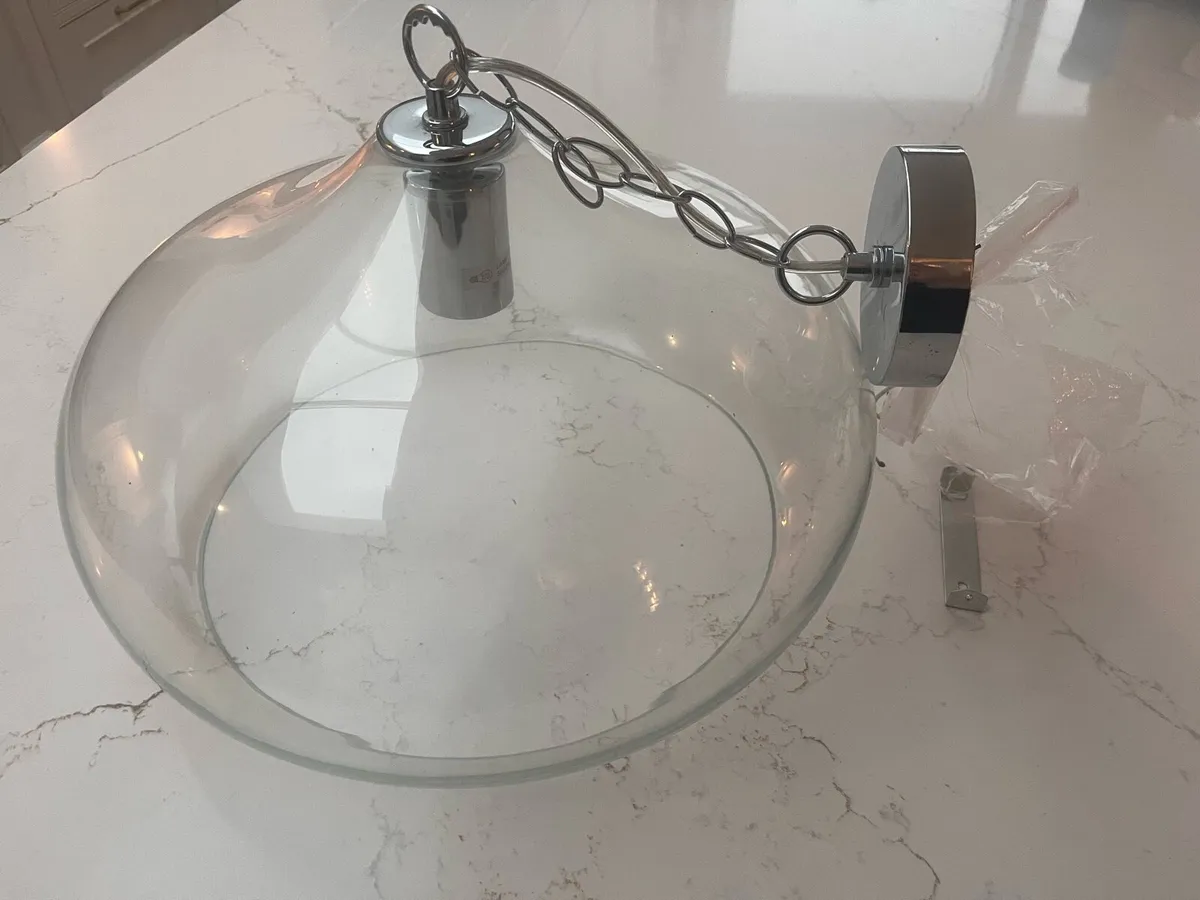 Laura Ashley Glass Pendant Light - Image 2