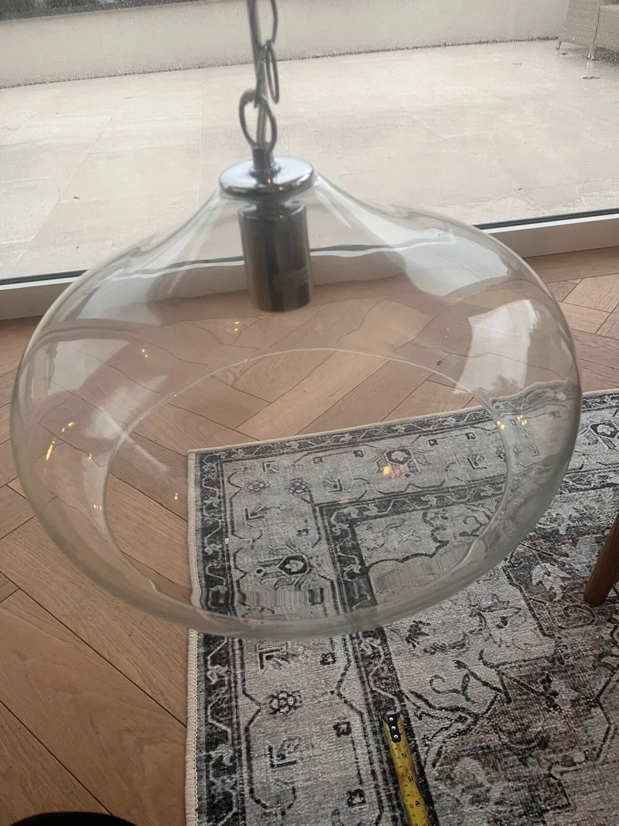 Laura Ashley Glass Pendant Light - Image 3